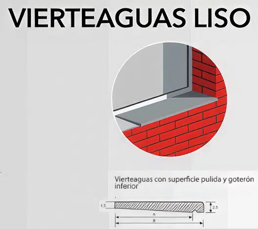 Fensterbank aus Polymerbeton der Marke Sintextone, Weiß RAL 9003, Fenstersims – Bild 3
